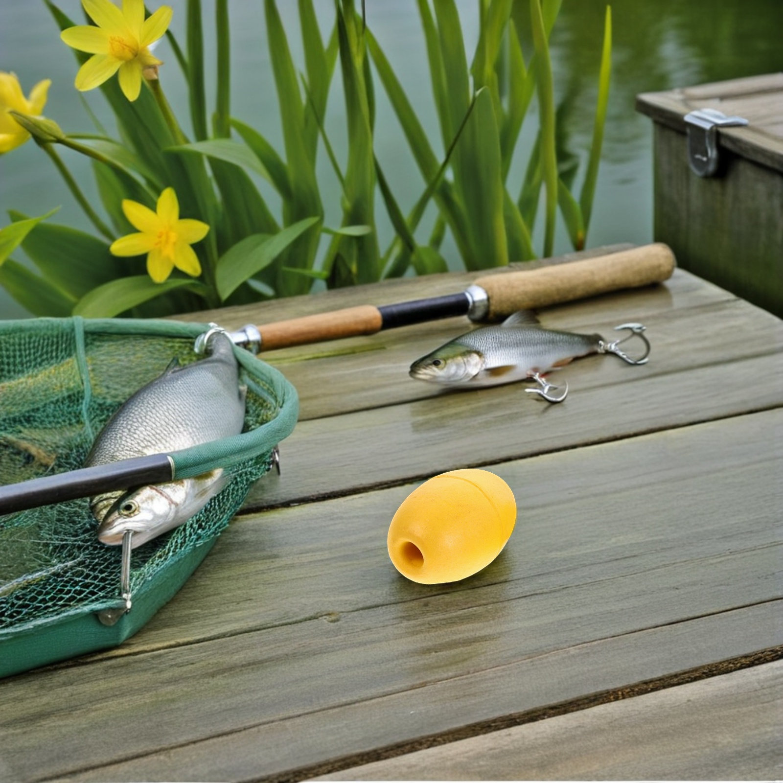 Fishing Kayak Anchor - 8 Pezzi Boe in PVC per