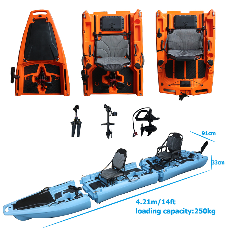 Kayak a Pedali Staccabile da 1 - Fishing Kayak Seat recensione e prezzo
