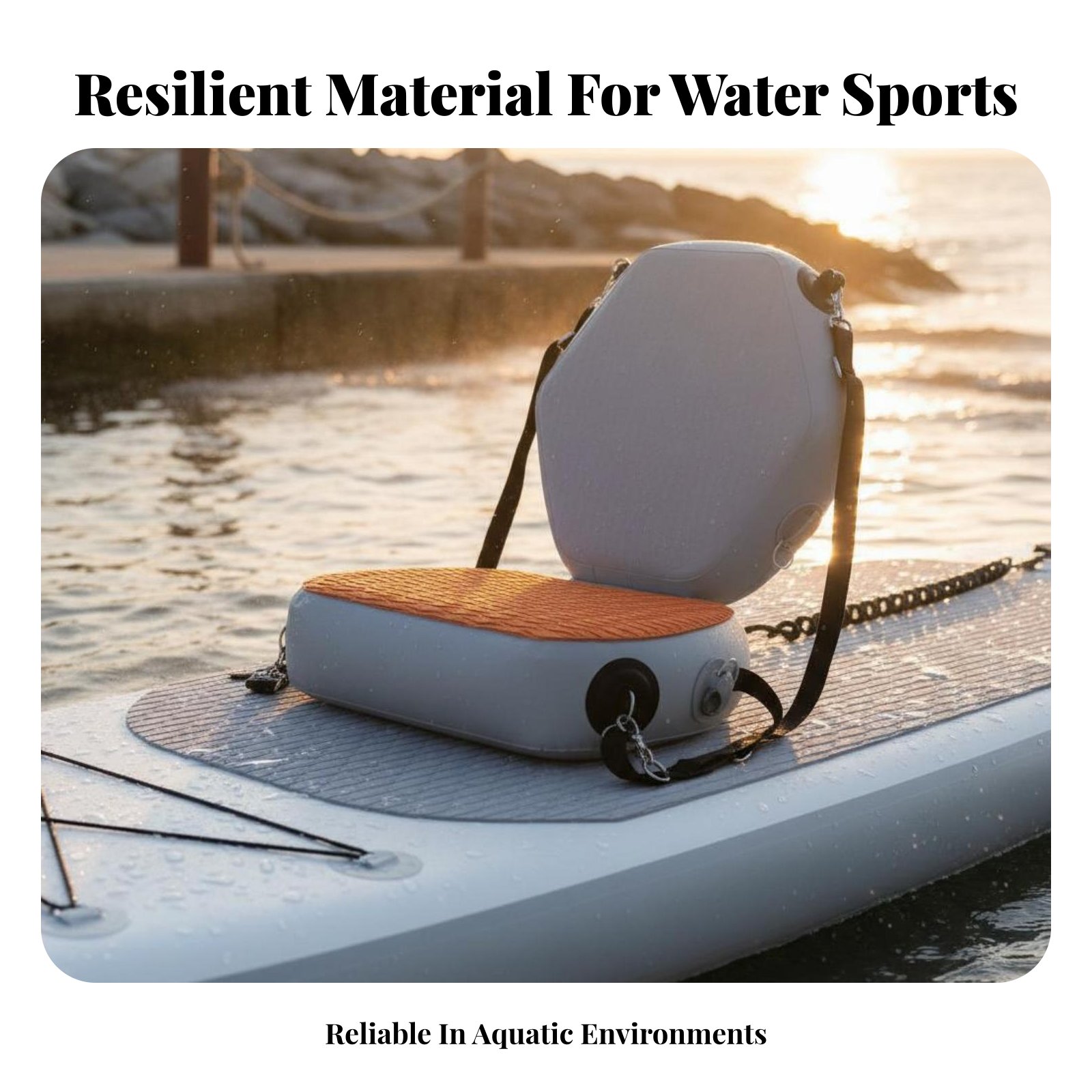 Sedile Gonfiabile per Kayak Re - Fishing Kayak Seat recensione e prezzo