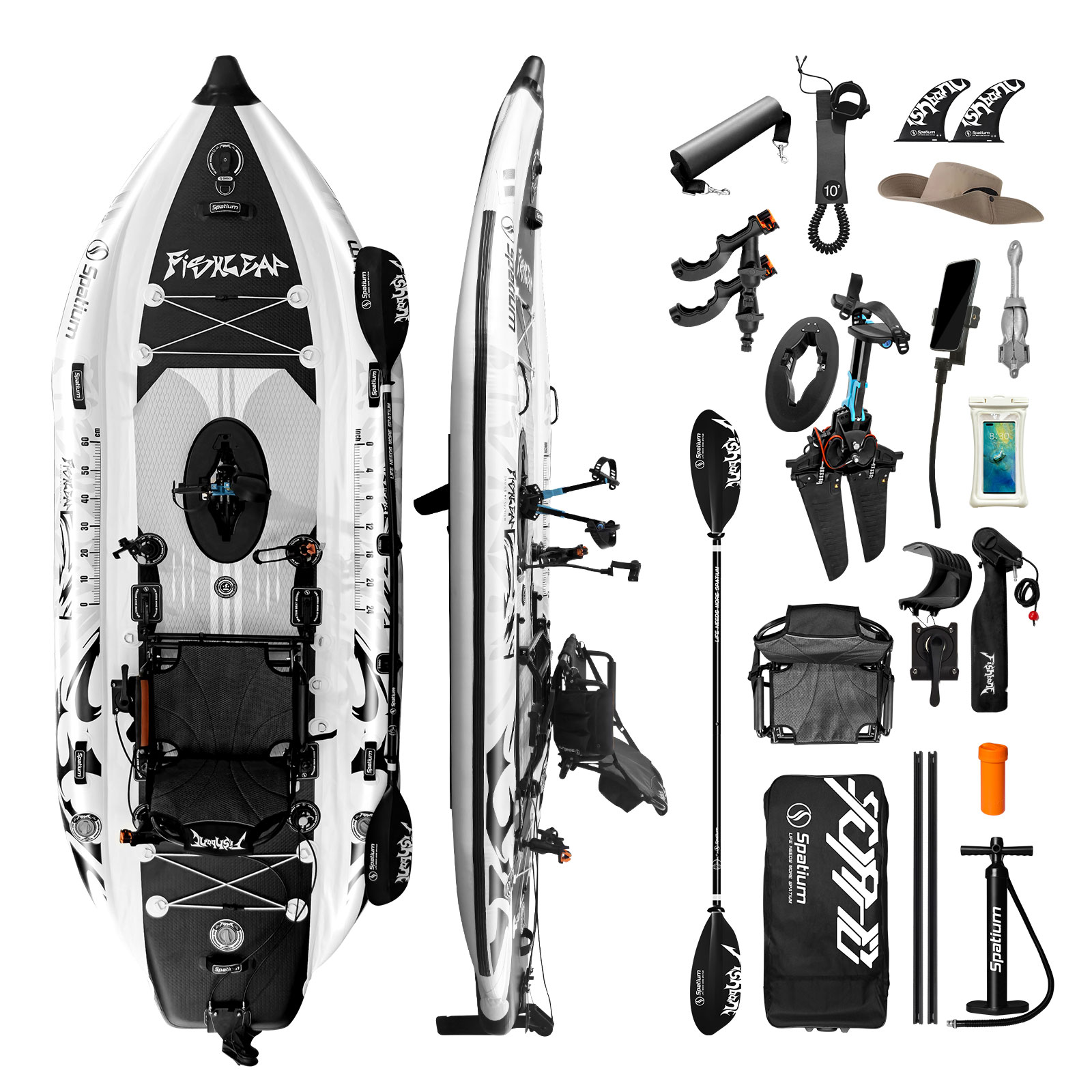 Kayak Gonfiabile da Pesca Spat - Fishing Kayak Seat recensione e prezzo