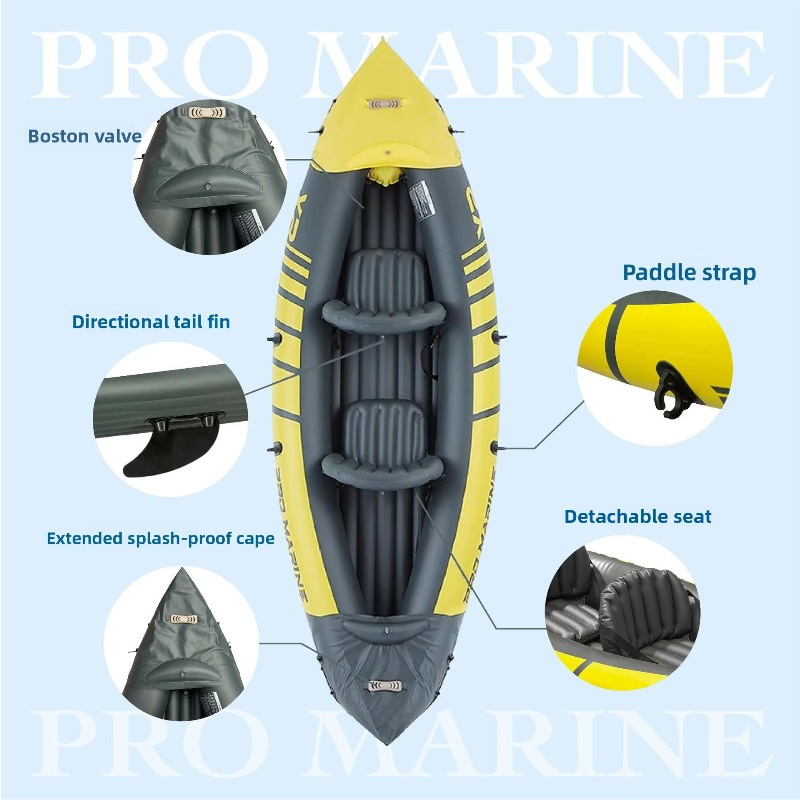 Gommone Multiuso per Motoscafo - Fishing Kayak Inflatable recensione e prezzo