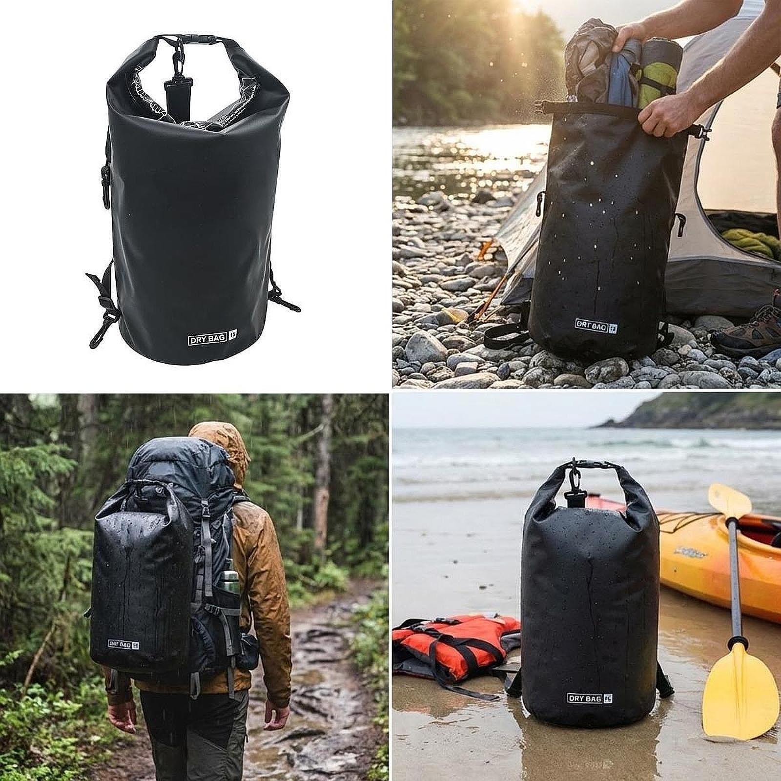 Borsa Impermeabile con Tracoll - Fishing Kayak Storage Bag recensione e prezzo
